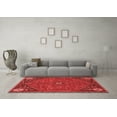 thumbnail image 3 of Ahgly Company Indoor Square Persian Red Traditional Area Rugs, 7' Square, 3 of 4