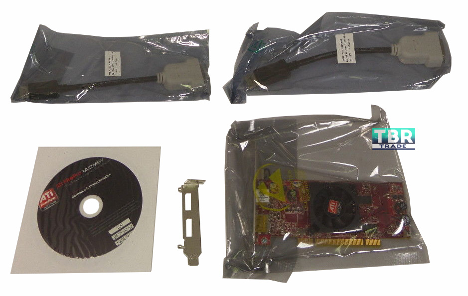 NEW ATI 100 505529 PCI Low Profile Workstation Video Graphics Card Mfr P/N 100-505529
