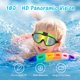 thumbnail image 2 of Gafas de natación VeGovia Kids de 6 a 14 años, paquete de 2 unidades, antivaho, protección UV, 2 of 6