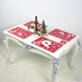 thumbnail image 5 of Set de Sets de Table de Noël 6 Pvc Compatible avec Table à Manger Facile à Nettoyer Tapis d'Isolation Thermique, 5 of 5