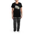 thumbnail image 4 of CafePress - Silver Galtee Women's Dark Pajamas - Women's Short Sleeve Print T-Shirt and Pants Dark Cotton Pajama Set, 4 of 7