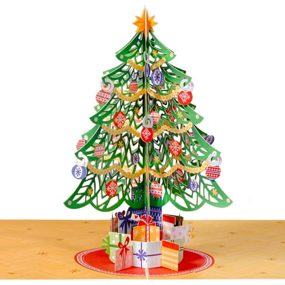 Christmas Tree Pop Up Card
