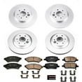 thumbnail image 2 of PowerStop Front and Rear Geomet Coated Brake Rotor and Pad Kit Fits: Select Models CRK6801, 2 of 5
