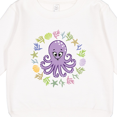 thumbnail image 3 of Inktastic Octopus Cute Girls Toddler Sweatshirt, 3 of 4