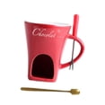 thumbnail image 4 of Juego de olla para fondue, olla para derretir chocolate, taza para derretir chocolate, taza para fondue Rojo, 4 of 9