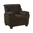 thumbnail image 4 of Clementine Upholstered Pillow Top Arm Living Room Set, 4 of 5