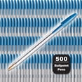 thumbnail image 2 of BIC Cristal Xtra Smooth Blue Ballpoint Pens, Medium Point 1.0mm, 500-Count Pack, 2 of 7