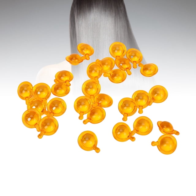 Cápsulas De Suero Para El Cabello, Cápsulas Portátiles De 30 Cápsulas Reparadoras Del Cabello Para Todo Tipo De Cabello