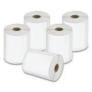DYMO LW Extra-Large Shipping Labels 4" x 6", White, 220 Labels/Roll, 5 Rolls/Pack