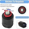 thumbnail image 3 of N40HKC Shower Cartridge Spare Part - 40mm Single Function Pressure Balance Cartridge, 3 of 5