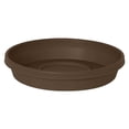 thumbnail image 2 of (4 pack) Bloem 16" Terra Round Plant Saucer, Lightweight UV-Resistant Resin Outdoor & Indoor Flower Pot Tray - Fits 16-inch Planter Pots, Chocolate Brown, 2 of 6