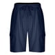 thumbnail image 3 of Pantalones Cortos Atléticos de Verano Ocio Cintura Elástica con Bolsillo Botón, Cómodo para las Vacaciones Al Mar Y el Uso Informal, 3 of 5