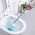 thumbnail image 4 of Blue Heavy-Duty Toilet Plunger - Premium Rubber & Plastic Construction, Strong Suction Power for Quick Clog Removal, Multi-functional Unclogging Tool for Kitchen Sinks, Bathroom Drains, Laundry, 4 of 6