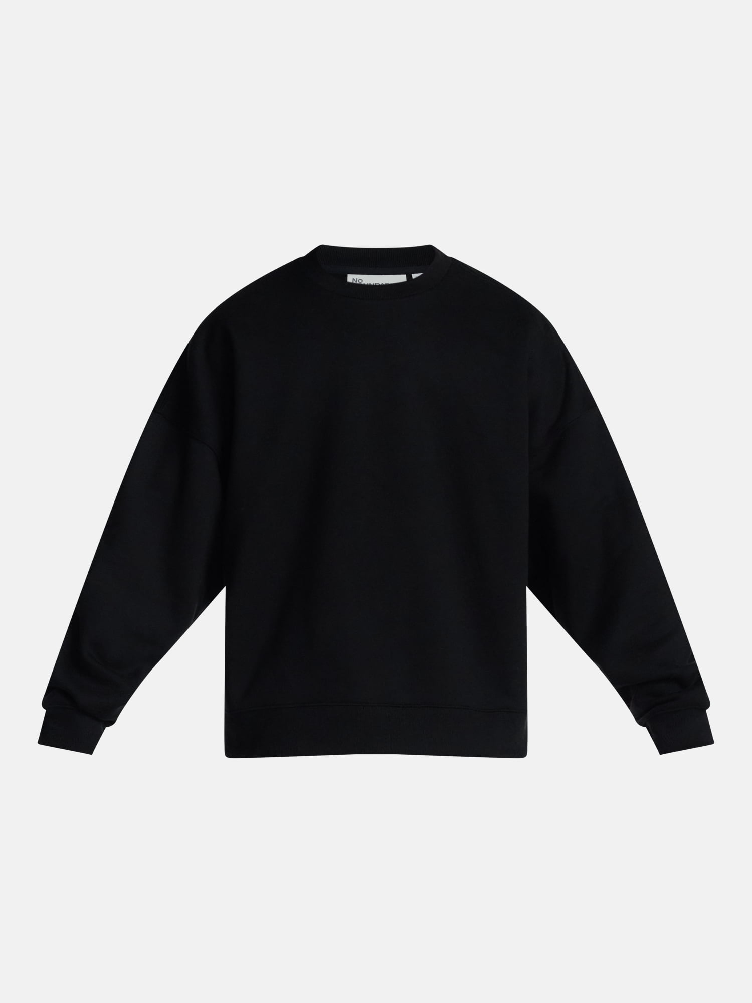 No Boundaries Crewneck Fleece Sweatshirt with Long Sleeves, Men's XS-4XLT