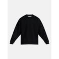 thumbnail image 5 of No Boundaries Crewneck Fleece Sweatshirt with Long Sleeves, Men's XS-4XLT, 5 of 5