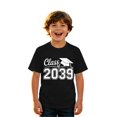 thumbnail image 2 of EliteGoogv Kids Back To School Outfits For Girls Boys Class of 2039 Grow With Me Shirts First Day Of School Tees Tops For Girls Boys, 2 of 6