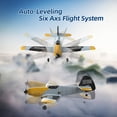 thumbnail image 4 of Avión de control remoto RC Plane DEERC BF-109 de 3 canales, 4 of 7