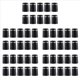 thumbnail image 1 of 50 Piezas de Virolas de Golf 8.5X16X12.2MM Adaptador de de Eje Equipo de Accesorios de Ejes de Golf, 1 of 5