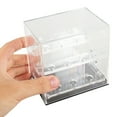 thumbnail image 3 of FONDOTIN Stone Display Box Acrylic Storage for Collectors Black 1Pack, 3 of 6