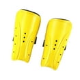 thumbnail image 3 of DYNWAVECA Soccer Shin Guards Calf Protective Gear Comfortable for All Ages Shinguards Football Game Calf Guards Leg Protector Yellow, 3 of 9