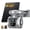 Slate black, variant on CINMOORE 4G LTE Cellular Security Camera Wireless Outdoor, 2.5K No WiFi Solar Powered Home Security Surveillance Camera, PTZ AI Tracking Color Night Vision, SIM/64GB SD Card, Coldproof,24/7 Recording