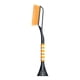 thumbnail image 1 of Herramienta de cepillo para quitar nieve de invierno, mango de espuma EVA antideslizante raspador de nieve de multifuncional mango Naranja, 1 of 6
