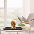 thumbnail image 3 of HLONK Plastic Replacement Tray for Pet Crate - Black, 3 of 5