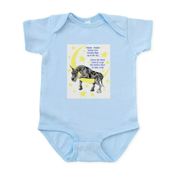 CafePress - Great Dane Merle Twinkle Infant Bodysuit - Baby Light Bodysuit, Size Newborn - 24 Months