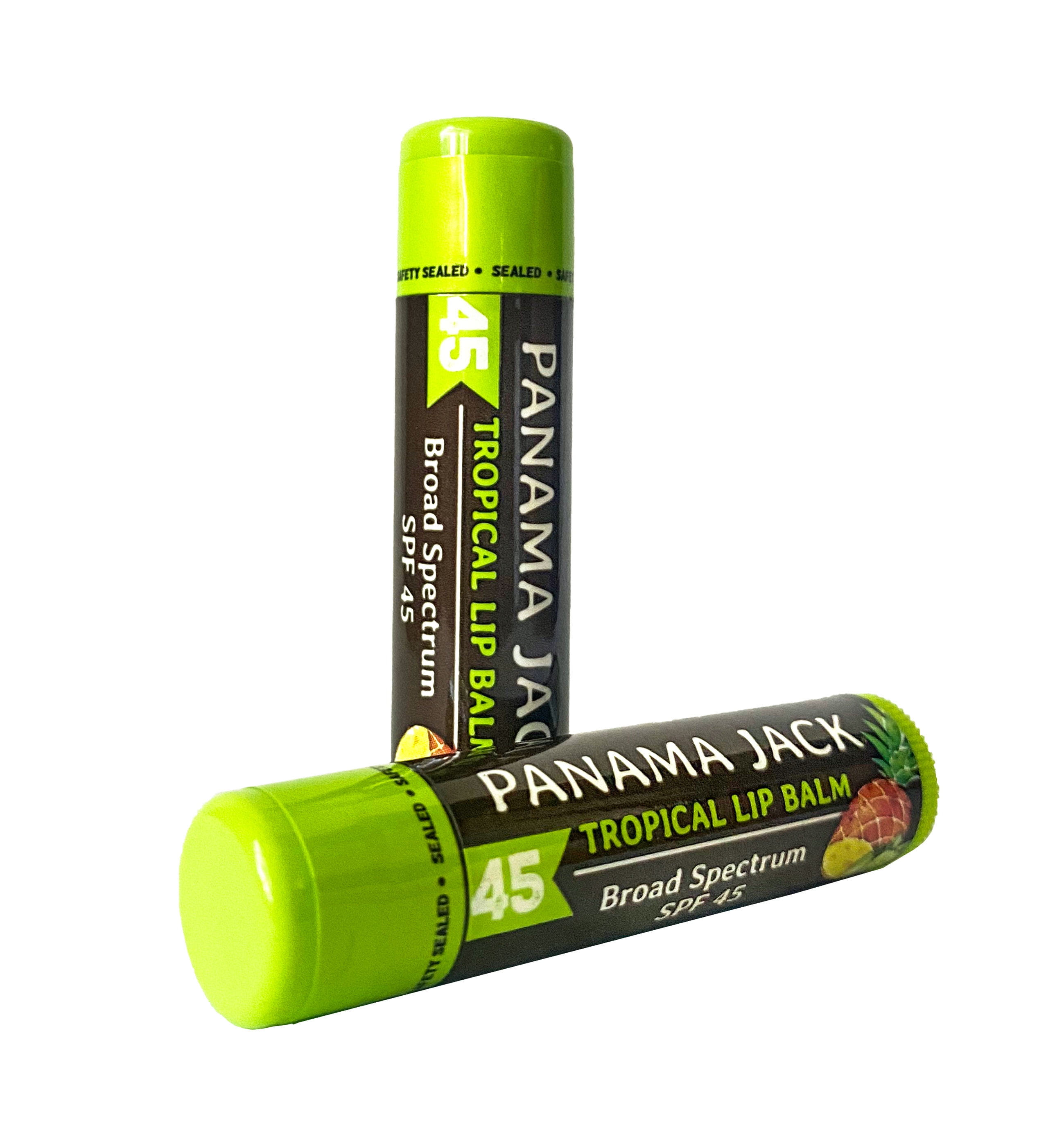 Panama Jack SPF 45 Lip Balm Broad Spectrum UVAUVB Sunscreen Protection, Prevents & Soothes