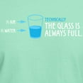 thumbnail image 3 of CafePress - Technically, The Glass Is Always Full T Shirt - Men's Classic Graphic Cotton T-Shirt, 3 of 4