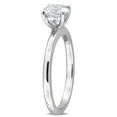 thumbnail image 4 of Created Forever Women's 1ct TW Lab Grown Diamond 10k White Gold Solitaire Engagement Ring, 4 of 9