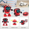 thumbnail image 2 of Diy Robot Gyro Toy Mini Robot Pull Back Inertia Spinning Top Puzzle Robot Juguete De Educación Temprana Para Niños Mayores De 6 Años Yuarrent FN006775-03, 2 of 6