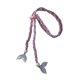 thumbnail image 1 of Buceo de buceo Snorkeling Long Hair Wrapper Banda para el cabello de cabello envoltura de bucle hecho a mano Morado rosa, 1 of 8