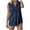 Navy, variant on RMGVDSD Vacation Clothes for Women Women's Casual V Neck Tank Top Everyday Versatile Sleeveless Button Basic Fashion Tops