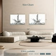 thumbnail image 4 of Elephant Stock Liquid Silver Splash Wall Art - Horizontal Canvas Wall Art - Living Room Wall Decor - Abstract Canvas - Silver And White Decor - 48" x 32", 4 of 8