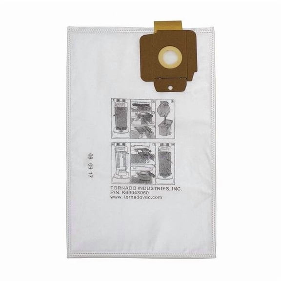 Tornado Vacuum Bag, Disposable, 10 PK K69043050