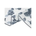 thumbnail image 5 of Women's Rose Vintage 26.7'' Square Scarf Silky Satin Floral Pattern Neckerchief for Gift Wedding Casual One Size Rose Gray, 5 of 6
