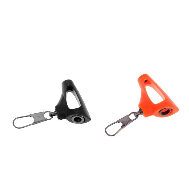 2 piezas / paquete conector a de interbloqueo para buscador de con control deslizante de flotador DYNWAVEMX Tobogán de plomo de pesca
