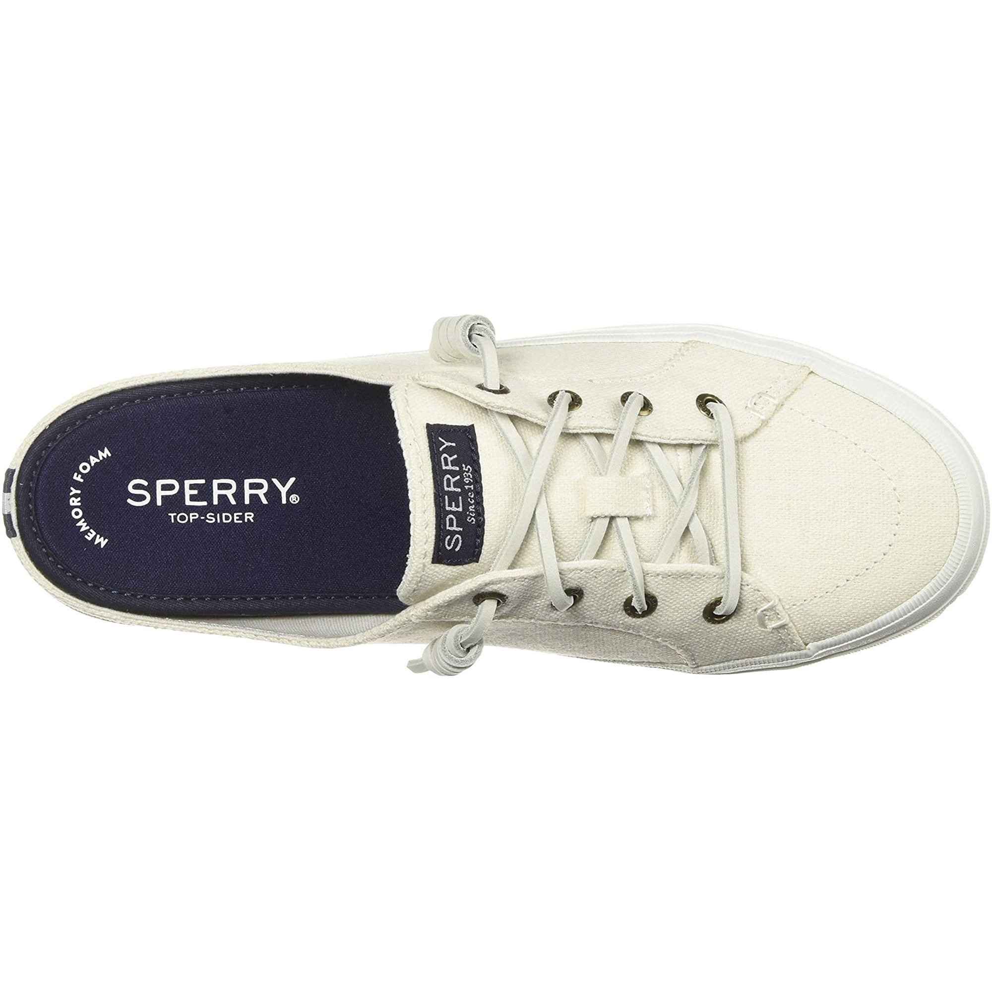 Sperry Crest Vibe Mule White 9