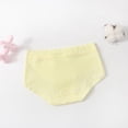 thumbnail image 7 of oelaio Girls Soft Panties Toddler Girls Cotton Underwear Comfortable Breathable Briefs Yellow 1-3 Years, 7 of 7