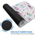 thumbnail image 6 of Long Mouse Pads for Desk,Princess Castle & Unicorn Pattern Desk Mats on Top Of Desks, Desk Mouse Pad Extra Large with 3mm Non-Slip Base and Stitched Edge for Gaming,Office,Work,Home 31.5"x11.8", 6 of 6