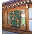 thumbnail image 2 of XMXT Japanese Noren Doorway Room Divider Curtain,Cute Christmas Cookie Graffiti Restaurant Closet Door Entrance Kitchen Curtains, 34 x 56 inches, 2 of 7
