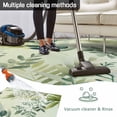 thumbnail image 5 of Green Blue Leaves Outdoor Rug for Patio/Deck/Porch, Non-Slip Large Area Rug 5 x 8 Ft, Summer Botanical Farmhouse Watercolor Leaf Indoor Outdoor Rugs Washable Area Rugs, Camping Rug Carpet Runner, 5 of 8