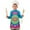 Colorful Rainbow Tie, variant on Colorful Rainbow Tie Dye Spiral Pattern Kids Aprons for Girls and Boys,Adjustable Neck Strap Toddler Aprons for Kids Cooking Baking
