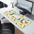 thumbnail image 2 of Long Mouse Pads for Desk,Cartoon Dinosaurs Volcanoes Palm Trees Desk Mats on Top Of Desks, Desk Mouse Pad Extra Large with 3mm Non-Slip Base and Stitched Edge for Gaming,Work,Home 31.5"x11.8", 2 of 5