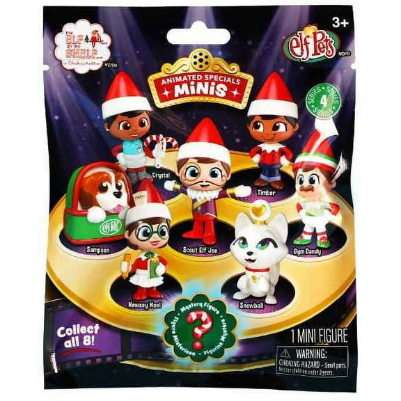 The Elf on the Shelf and Elf Pets Mystery Mini - Series 4 - One Mystery Mini Figure