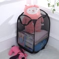 thumbnail image 2 of Laundry Hamper [2 Pack] Collapsible Pop Up Mesh Laundry Basket Laundry Bag Colla, 2 of 5
