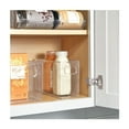 thumbnail image 3 of iDesign Set of 2 Pantry Storage Bins with Handles - Clear, 3 of 5