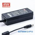 thumbnail image 2 of Mean Well GST60A12-P1J Power Supply 60W 12V, 2 of 5