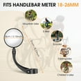 thumbnail image 2 of West Biking 360 Adjustable Bike Mirror Convex Wide Angle Bicycle Mirrors, 1 Pcs, 2 of 10